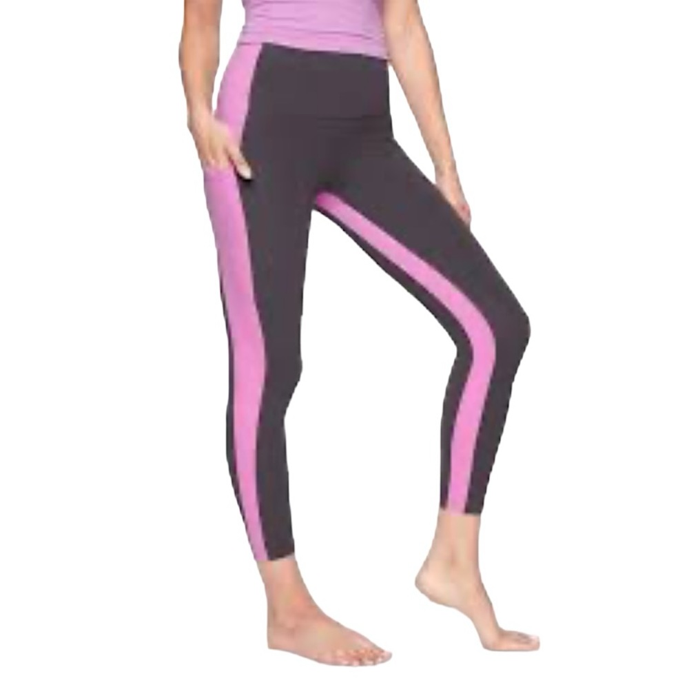 Athleta Yin 7/8 Tight in Powervita size MT
